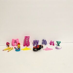 Barbie Doll Loose Lot Bundle Shoes Assorted + Hatchimal Toy Figures Toy